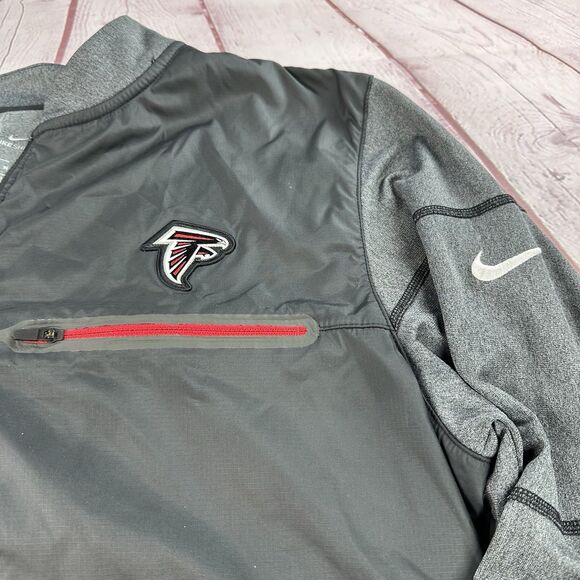 Atlanta Falcons NIKE Shield Full Zip Jacket men’s Medium OnField Apparel M - Picture 3 of 11